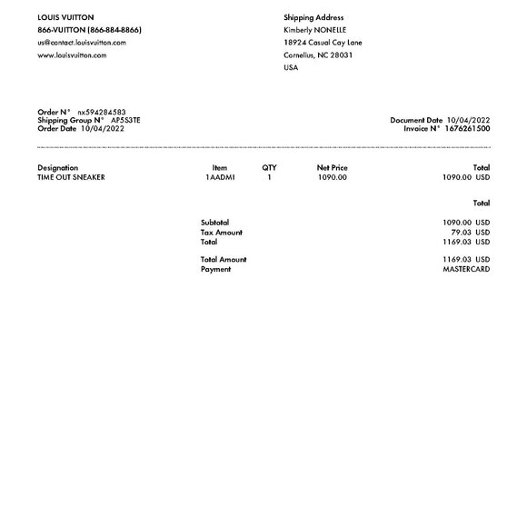 Louis Vuitton Time Out Sneaker Denim - Picture 14 of 14